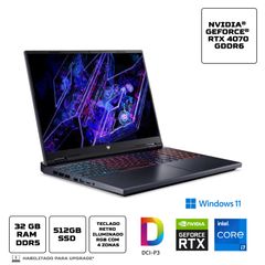 Notebook Gamer Acer Predator Helios Neo